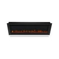 thumbnail image 5 of Real Flame 65" Metal and Glass Wall Mounted Electric Fireplace Insert in Black, 5 of 13