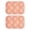 Pink, variant on huayou 2 Pack Silicone Ice Cube Trays, Round Sphere Flower Shape Molds for Whiskey Cocktail Bar Drink Making Decoration