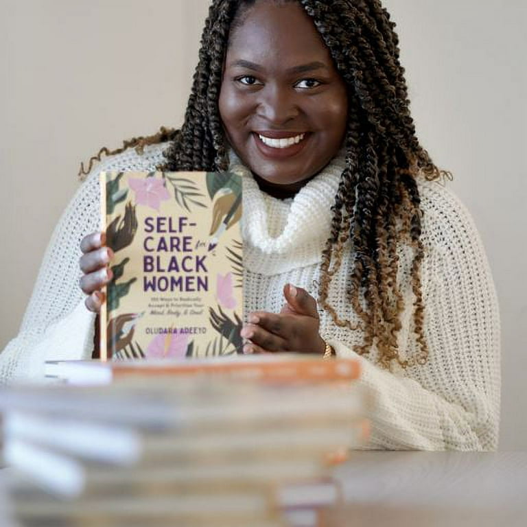 Black Women Fit Self Care Journal, Bookmark and Pen - Black Women