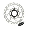 thumbnail image 1 of Rotor de disco central DYNWAVEMX para bicicleta de carretera con anillo de repuesto 1.8mm de espesor disco de freno 140mm, 1 of 8
