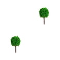 thumbnail image 3 of Methold Modelo de paisaje estático, de terrario, accesorios de planta de simulación de plástico, árboles en miniatura en forma de bola, juguetes Type2 NO2, 3 of 6