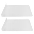 thumbnail image 4 of OULII 2Pcs Back Splash Protector for Kitchen Wall in Silver Stainless Steel 15.96X11.99X1.49In, 4 of 7