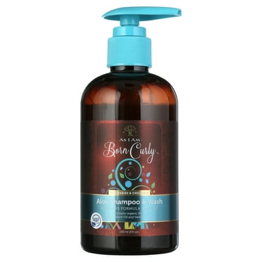 As I Am Born Curly Aloe Shampoo & Wash 8 Oz.