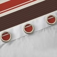 thumbnail image 4 of Homewish Hippie Maroon Abstract Black Out Curtains for Women, Chic Minimalism Curtains Pack of 2 (42x63 Each), Modern Fashion Theme Bedroom Curtains, Living Room Curtains Decor, 4 of 6