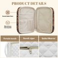 thumbnail image 5 of ZUXONGSY Leather 3D Owl Print Bible Cover for Women Quilted Bible Carrying Case Large ChuZU Bag with Handle Christian Gift for Daily Use, 5 of 7
