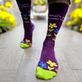 thumbnail image 2 of Chaussettes Colorées "What's Your Flower" de Sock Panda, 2 of 7