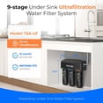 thumbnail image 5 of Waterdrop TSB-UF 0.01 μm Ultra Filtration Under Sink Water Filter System, 9 Layer Under Sink Water Filtration System, 5 of 8