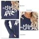 thumbnail image 5 of Sudadera con bolsillo para mujer, estampado de oso, cuello redondo, suave, cómoda, manga larga, camiseta para citas diarias, 5 of 5