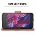 thumbnail image 3 of Case Compatible with Motorola Moto X4 - Artificial Leather Wallet Case with Card Slots Stand In Pink, 3 of 6