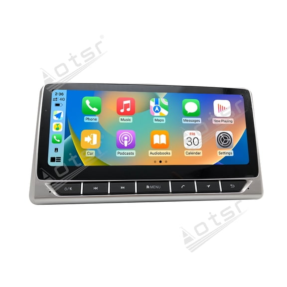 Aotsr 10.25 inch Tesla Style car radio for Toyota RAV4 2020-2024 Android 13 CarPlay GPS Navigation Multimedia Player Head Unit