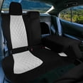 thumbnail image 5 of For Toyota Corolla 2020-2024 FH Group Custom Fit Neoprene Car Seat Covers Waterproof Gray - Rear Seat, 5 of 5