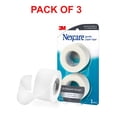 thumbnail image 2 of 3M Gentle Paper Carded Surgical First Aid Tape - Ideal for Securing Gauze and Dressings - Hypoallergic, Natural Latex-free & Breathable Adhesive - Measures 1 in. x 10 yds - 2 Rolls - Pack of 3, 2 of 9