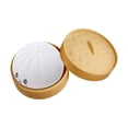 thumbnail image 1 of Juguete sensorial antiestrés con forma de bola de masa hervida, divertido y novedoso, bollo relleno al vapor para apretar. Blanco, 1 of 8