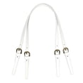 thumbnail image 1 of 2pcs Leather Purse Straps, Handbag Handles Shoulder Straps Replacement with Adjustable Metal Buckle, 1 of 5