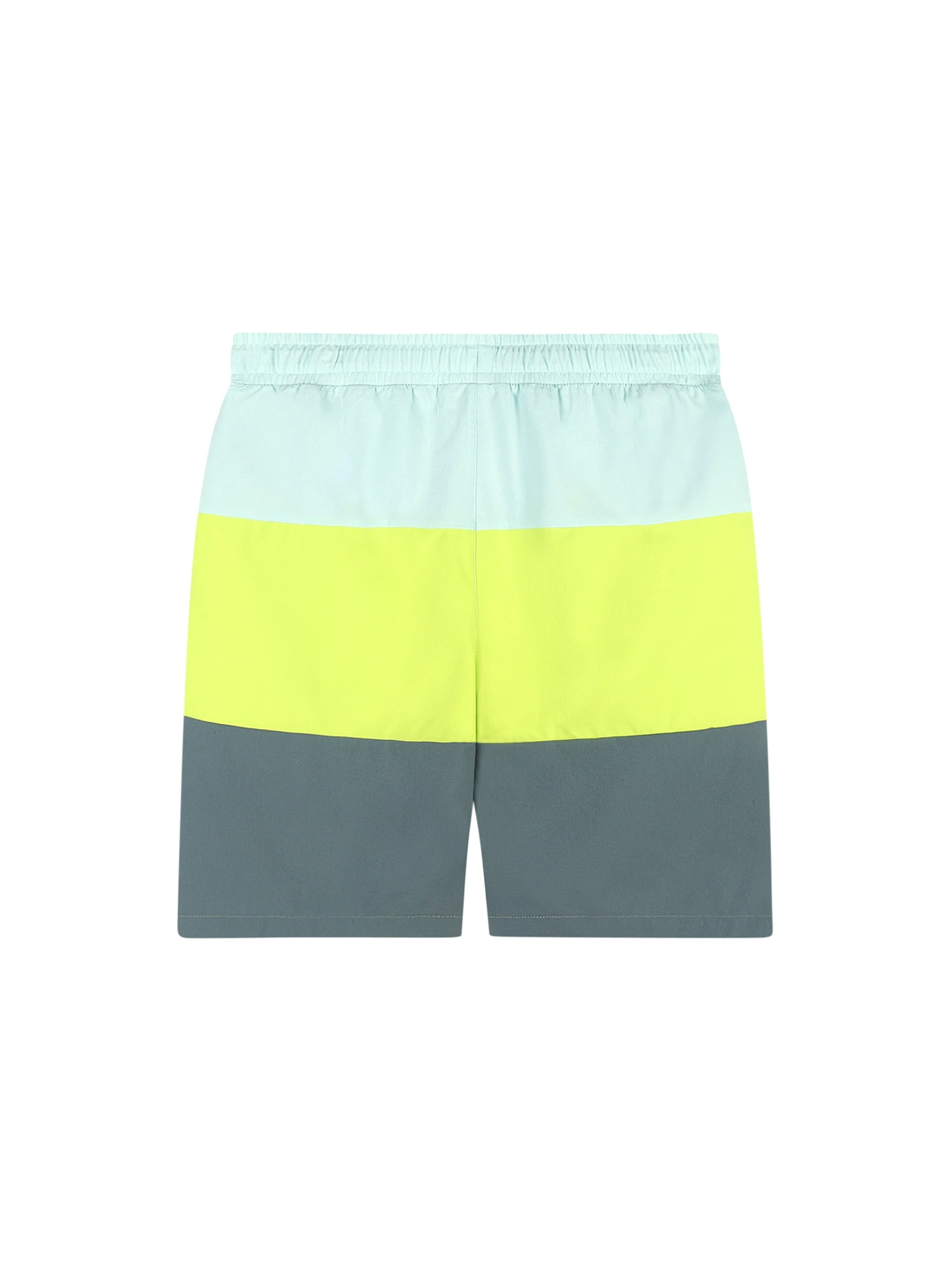Reebok Boys Swim Trunks with Elastic Drawstring Waistband and UPF 50+ Protection, Sizes 4-18