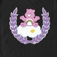 thumbnail image 2 of Men's Care Bears Floral Wreath  Graphic Tee Black Small, 2 of 5
