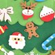 thumbnail image 3 of Árbol de Navidad de fieltro - Set de bricolaje para niños, decoración del árbol de Navidad, 3 of 5