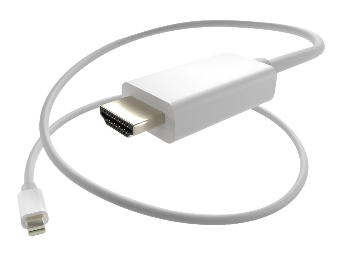Unirise 15ft Mini Displayport to HDMI Cable, Male - Male, 32 AWG (mdphdmi-15f)