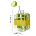 thumbnail image 2 of 500 Ml Molde Hielo Al Aire Libre Refrigerador Con Paja Creativa Demould Botella () Verde, 2 of 9