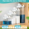 thumbnail image 2 of Bikkii Laundry Detergent Dispenser-1 Pack, 98 oz Detergent Dispenser with 4 Removable Labels, Laund, 2 of 7