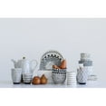thumbnail image 3 of 3R Studios White with Black Speckles Stoneware Teapot, 3 of 3