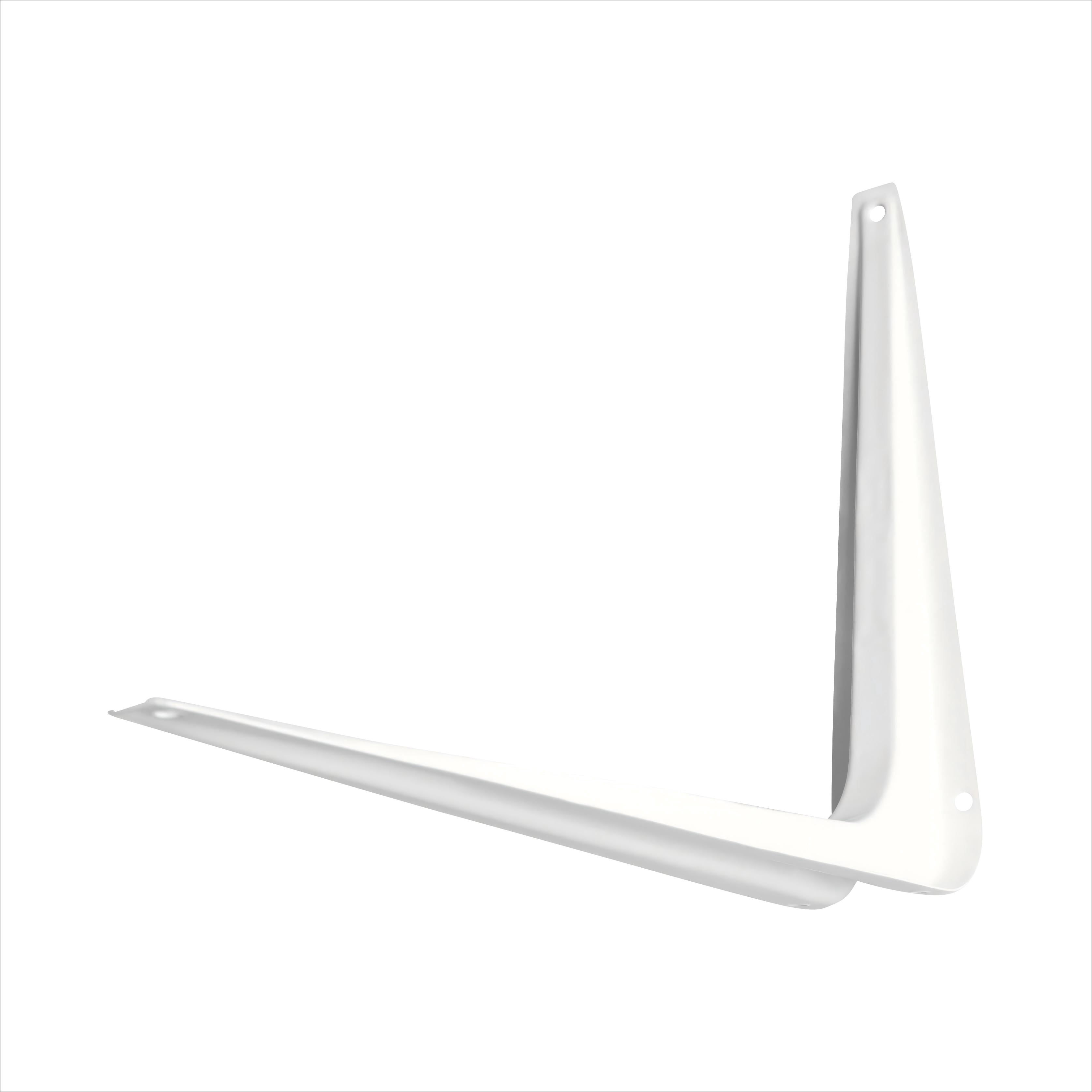 Hyper Tough 8 inch x 10 inch Shelf Bracket White
