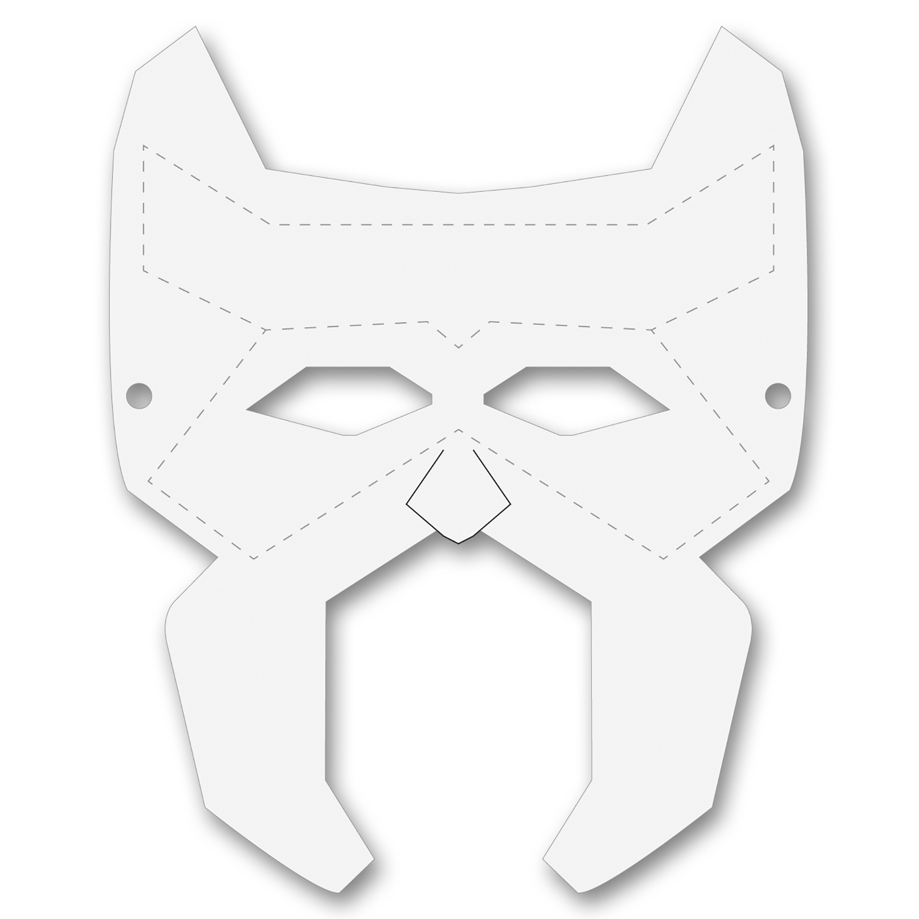 Roylco Die-Cut Super Hero Masks, 24 Per Pack, 2 Packs