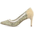 thumbnail image 3 of Journee Womens Kalani Pointed Toe Mid Heel Pumps, 3 of 10