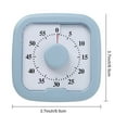 thumbnail image 6 of Homelife Visual Countdown Timer for Kitchen Meetings Silent Magnetic Timer Easy-to-Read Display 60 Minute Classroom Learning Timer, 6 of 13