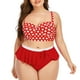 thumbnail image 2 of Augper Women Plus Size Print Casual Swimsuit Bikini Beachwear Swimwear, 2 of 7