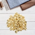 thumbnail image 4 of EXHUMKY 100pcs Small Golden Metal Bells for Crafts, Decorations, Toys, and Cheerful Sound Effects, 4 of 6