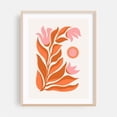 thumbnail image 2 of Fantasy Forest - Painting Floral Abstract Botanical Minimalist Modern Art Summer Geometric Unframed Wall Art Print 6 x 8 inches, 2 of 4