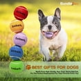 thumbnail image 2 of Pelotas de tenis BundleBee Squeaky Mini para perros pequeños, 3,8 cm, paquete de 6, 2 of 9