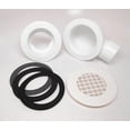 thumbnail image 1 of Mustee 82.400A Drain Assembly for Shower Floor,White, 1 of 3