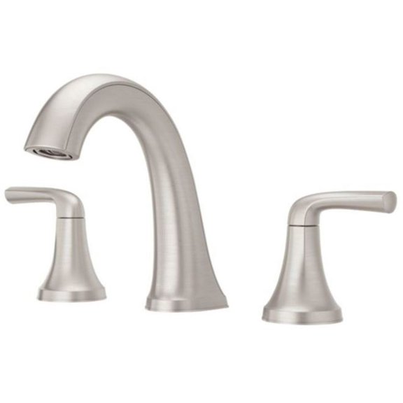 Pfister Lg49-Mca0 Mcallen 1.2 GPM Widespread Bathroom Faucet - Nickel