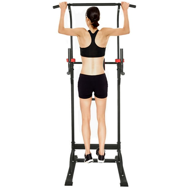 Gimnasio multiple con barra de dominadas torre de energia fitness de dominadas estacion de inmersion y barra de dominadas Estacion de dominadas con agarre multiple para el hogar esqui esqui Gafas de