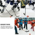 thumbnail image 3 of IFANLANDOR 3 Pcs Rondelle de Hockey de Rue Rouge Nylon PVC Noyau Antichoc Surfaces Lisses, 3 of 3