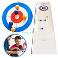 thumbnail image 4 of Juguetes Educativos Para Juegos De Mesa Para Niños, Mesa Usable, Bola Para Rizar, Bolos, Impermeables, Juguetes De Ocio Para Interiores Con Capas Negras Para El Hogar, Interior Y Exterior Cateissary FN003187-00, 4 of 6