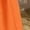 Orange, variant on Orange Solid Color Strapless Ruffle Hem Maxi Dress For Women