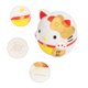 thumbnail image 5 of Bote de ahorro banco de moneda de gato de gran capacidad pintado a mano para decoración del hogar para regalos, 5 of 8