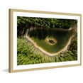 thumbnail image 2 of Marmont Hill "Green Lake" by Karolis Janulis Framed Painting Print, 2 of 5