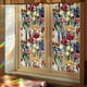 thumbnail image 1 of Película de privacidad para ventana con diseño de flores silvestres y arcoíris de 39,4 x 17 pulgadas, 1 of 9