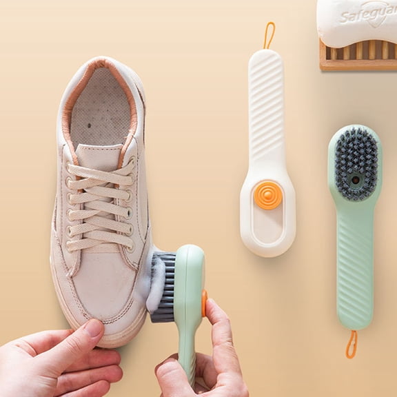 Multifunctional Liquid Shoe Brush Household Cleaning Brush Pressed Soft Bristle YIWEI