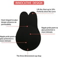 thumbnail image 3 of AVEKI Adhesive Bra, Invisible Adhesive Bra, Rabbit Ear Sticky Bra Strapless Backless Bra Nipple Covers for Women Reusable Pasties 0517M, 3 of 8