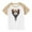 Beige, variant on Cute Raglan Graphic Tees for Girls Summer Short Sleeve Baseball T-Shirts Loose Fit Round Neck Casual Going Out Tops Yellow, 5 Years