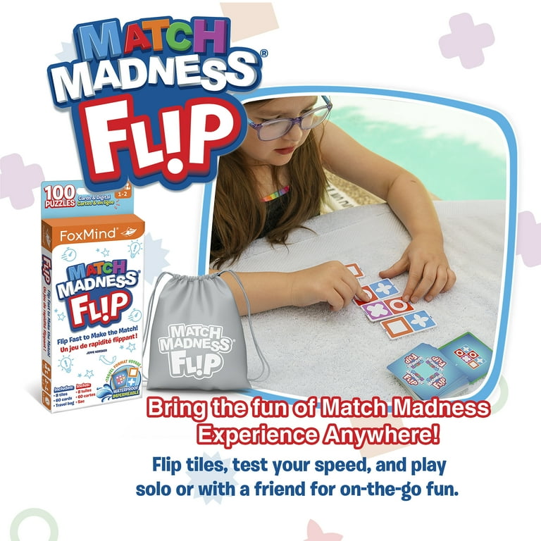 Foxmind Games: Match Madness Flip - Travel Sized Pattern Matching