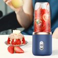 thumbnail image 2 of Bamboohart Portable Blender for Shakes and Smoothies  450ml Portable Blenders with USB Rechargeable  Fruit Veggie Juicer Mini Portable Mixer Cup, 2 of 12
