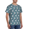 thumbnail image 5 of Rocae Elegant Flamingo for Men's Moisture-Wicking Crew Tee - T-Shirt for Sports, Outdoor Activities, and Casual WearXX-Large, 5 of 9