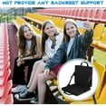 thumbnail image 7 of 2 Pcs Stadium Seats Boat Canoe Kayak Seat Stadium Seats for Bleachers Without Back Support for Indoor Outdoor Sport Events Bleacher Outing Traveling Hiking Fishing Camping, 7 of 7
