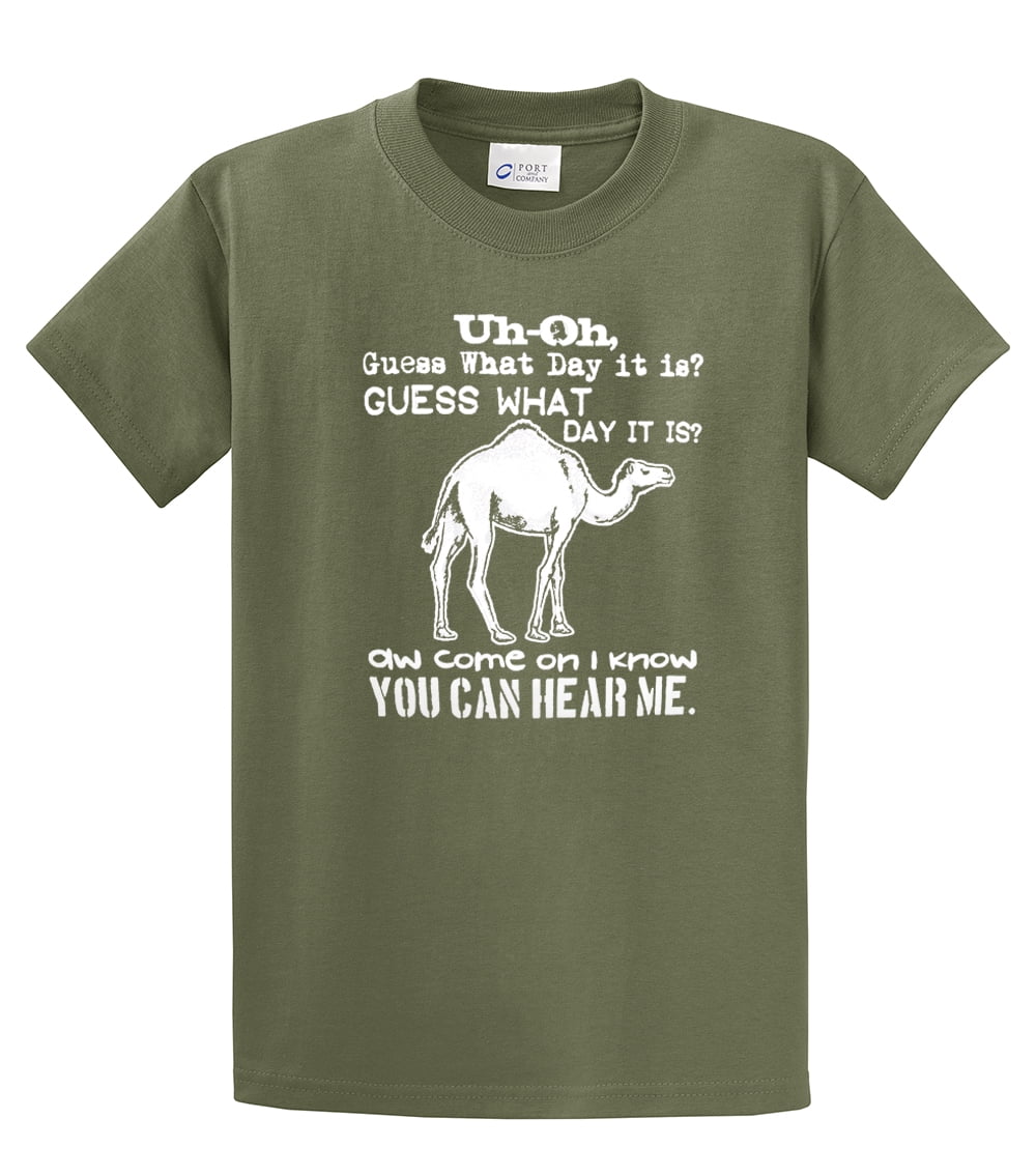 Funny Hump Day Camel T Shirt Guess What Day It Is Funny Hump Day Camel T Shirt Guess What Day It Is